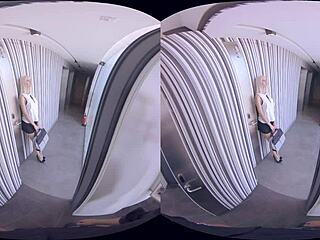 3d doorstep seller in virtual reality porn