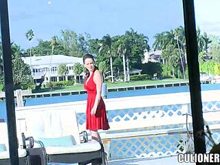 amazing big tits on amateur babe getting hardcore action