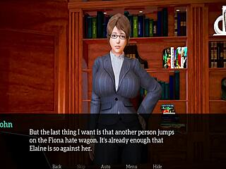 3D animated adult film with visual novel gameplay and ecchi elements