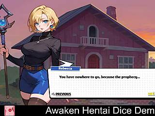 awaken hentai dice demo gameplay with erotic anime elements