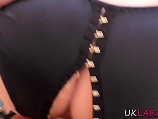 british milf in stockings gets her mouth jizzed with monster cock