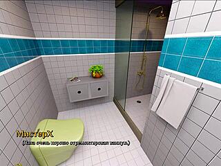 girlfriend's pussy heats up wild game porn story in anime hentai style. watch the intense cum scenes unfold!