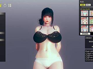 Creating characters in Honey Select 2 with big tits and teen features