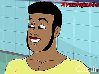 Cartoon Gay and the Old Man from the Academy