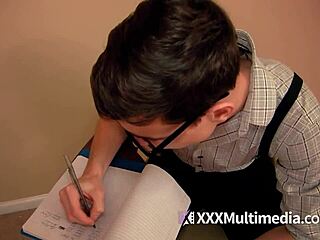 Little Mina Cheerleader Submits to Hot Nerd's Humiliating Roleplay Fuck