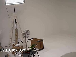 Shalina's tit-tastic missionary action in an office setting