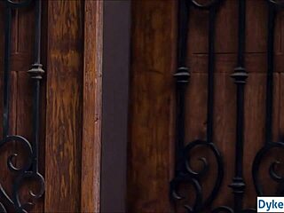 she says, black and white lesbians roleplay kissing