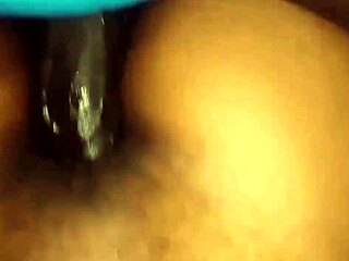 A sensual massage with a happy ending with big black cock