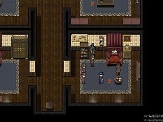 Petite Detective Girl Dances In Steam City