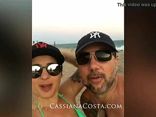 Jericoacoara beach flashers and hot homemade MILF action