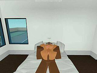 First time in Roblox: Big Black Cock and Full Nelson sex scenes