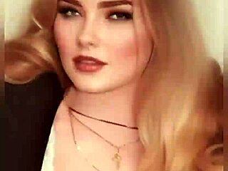 Skinny crossdresser dips into AI-generated lake for intense fingering action with detailed strokes.