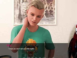 Animated porn with a roleplay game theme featuring Kate13