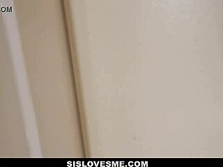 Beautiful stepsis Jade Amber seduces me with her curves and wants to fulfill my every desire