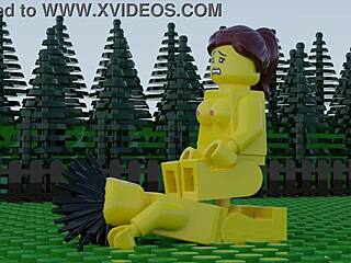 Lego Porn Anal Blowjob and Pussy Licking