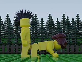 Lego Porn Anal Blowjob and Pussy Licking
