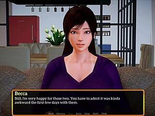 My new stepfamily 603: A visual novel gameplay walkthrough