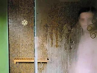 Surprise in bathroom with friend.