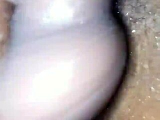 Black beauty squirts with joy while being f**ed by a big black cock