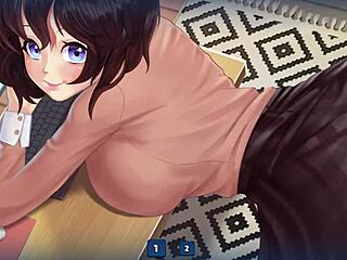 Gamer girls Thea in animated porn video