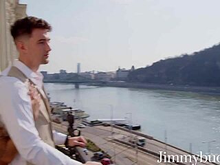 Catia Soares Sucks My Cock On The Balcony! Exhibitionist Fun!