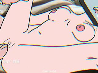 Skibidi dance routine in a rather risqué animation