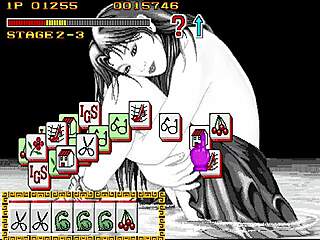 dragon world retro arcade game with asian characters