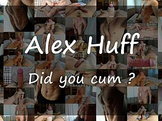 Sporty guy Alexhuff craves to slide his dick into your hole
