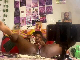 i played with my toy in front of the mirror