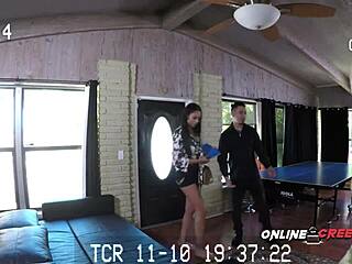 Bethany Is Convinced by Creepy Bruno into Rough Sex at His Place