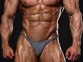Muscle a-go-go 2 p trainer is a gay anal training video