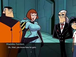 Detailed Uncensored Fun In Shower At Amity Park Parody