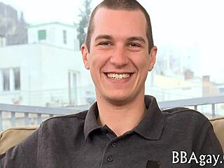 two gay men in hardcore sex