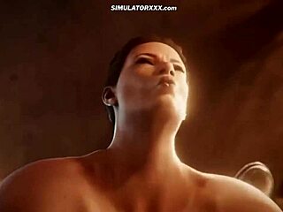 3D porn game with Lara Croft and other cartoon characters