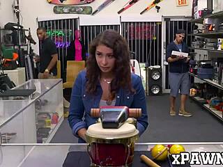 Damn, Pawnee Babe Kitty Catherine Banged in Back Office!