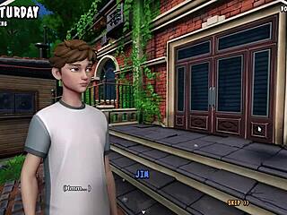 officer vinny receives handjob and blowjob in the game