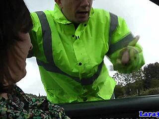 Classy British Mature Swallows Cum