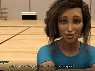 Meeting the new assistant coach at college