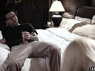 The petite blonde teen is lured into a rough fuck by her perverted neighbor