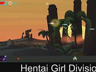 Hentai game with anime-style girls