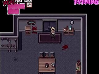 Big tits bounce in fast-paced zombie hentai game