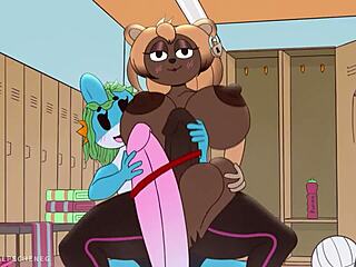 whoa! what’s this wild furry futanari commission for curator all about?