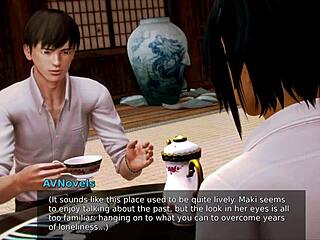 Walkthrough of the visual novel and anime-style game Academy 161