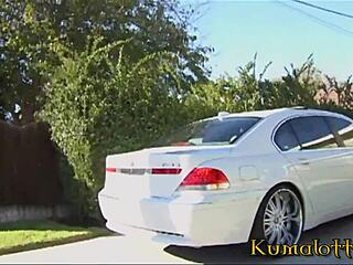 Feeling the passion in this sweet interracial threesome with a black redhead and her friend.