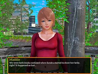 My new stepfamily 580: A visual novel gameplay walkthrough