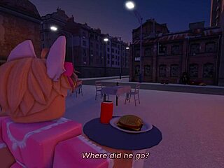 Antonelachan's surprise visit in animated porn video