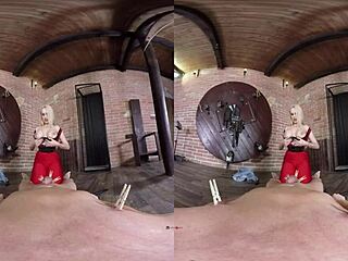 Want to experience hot femdom spanking in virtual reality?