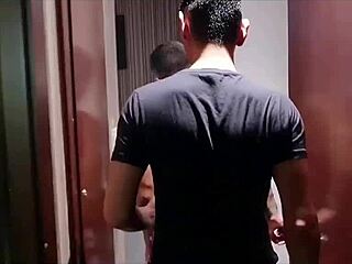 Brazilian gay couple lukas alviti and lucca santanna bareback in hotel creampie