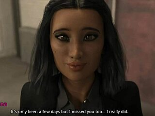 anna's erotic ass in 3d anime