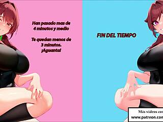 Squid Game: Joi's second skin Masturbation test in Spanish